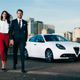 Illustration for article titled Alfa Romeo Made An All-Weather Suit Because Changing Clothes Is For Peasants